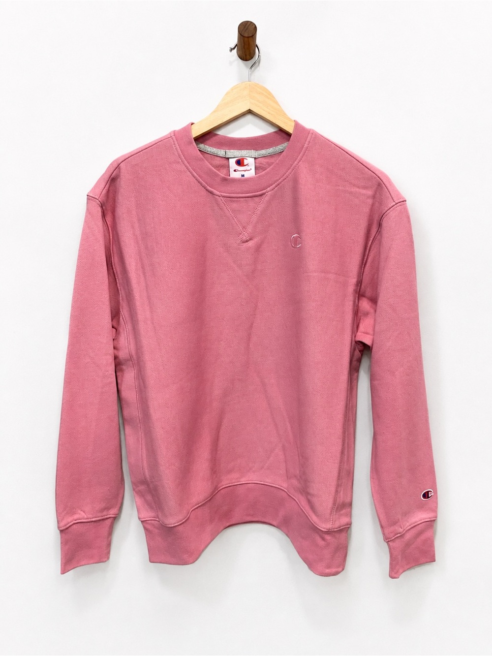 Champion Iconic Crew Sweatshirt Cosmic Pink Size Medium NWT